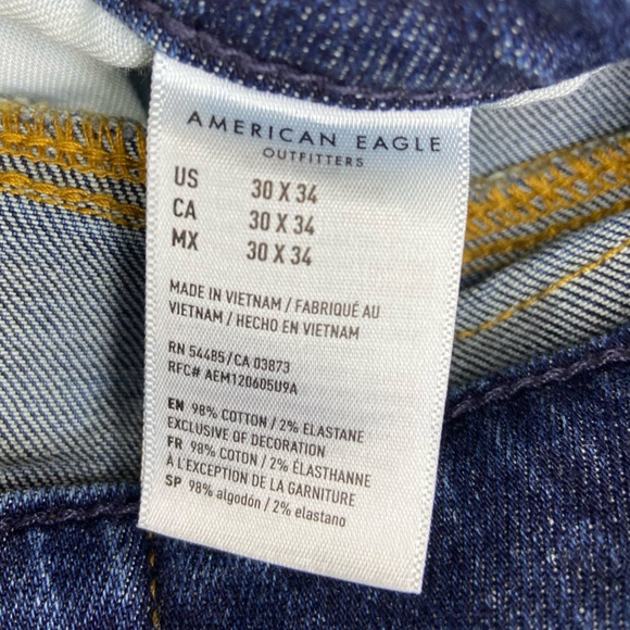 AE Dad Jean 30X34 New With Tags - Picture 4 of 7